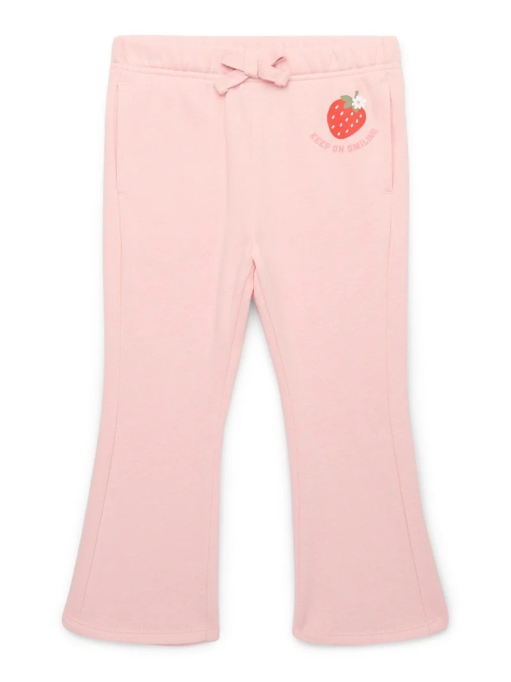wonder nation Pink Girls Sweatpants with Strawberry Graphic size 5T - Picture 1 of 4